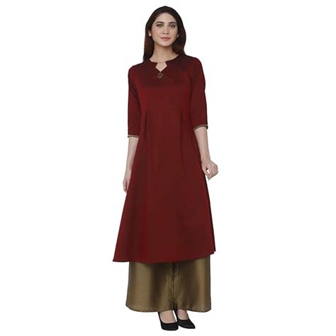 Buy Shiloh Women's's Polyester Salwar Suit (KS1659-Maroon-3XL_Maroon ...