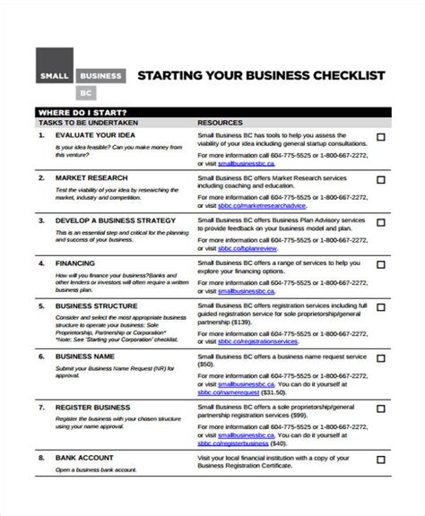 Computer Repair Business Startup Checklist 的图像结果