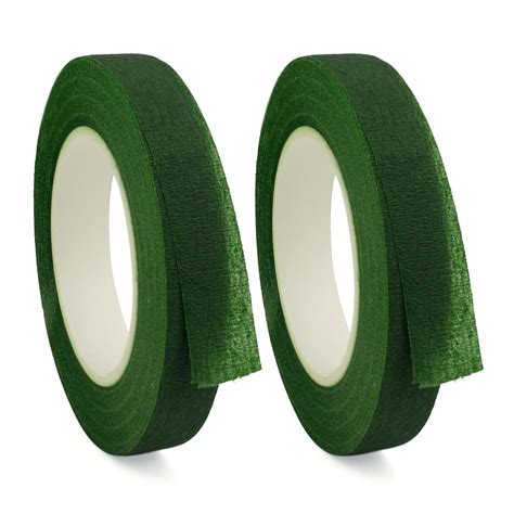 Amazon.com: ZIIYAN 2 Rolls 1/2" Wide Green Floral Tapes Flower Tape ...