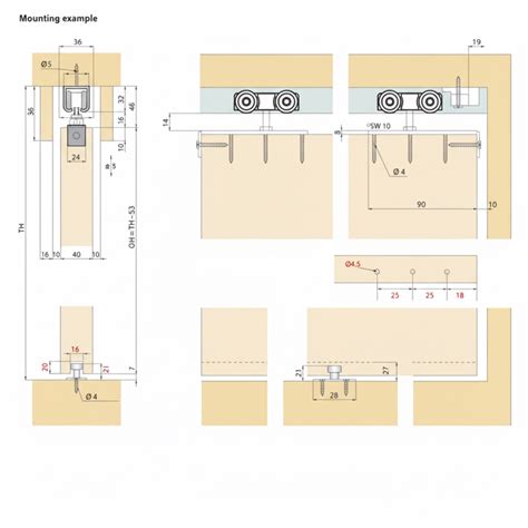 ENOX Wooden Sliding Fitting System (ESLD - 014) – GRIPDOOR