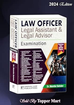 Buy Legal Examination Study Guide, Edition 2024 for Law Officer Legal ...