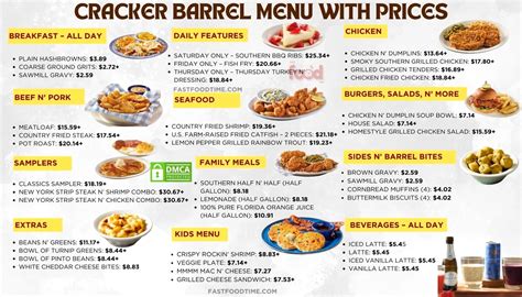 Cracker Barrel Menu With Prices | Order Online Delivery