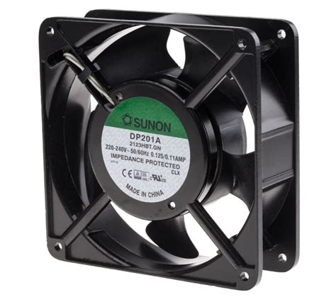 DP201A-2123HBT.GN Sunon | Sunon DP201 Series Axial Fan, 230V ac, 147.8 ...