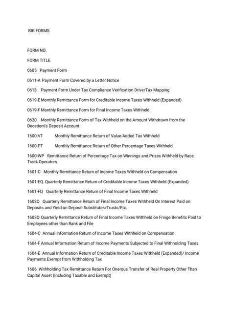 Image result for BIR Forms Tutorial