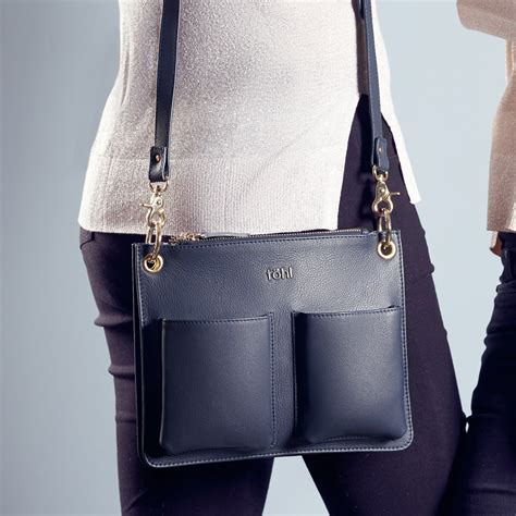 LENZEIN WOMEN'S SLING & CROSSBODY BAG - NAVY