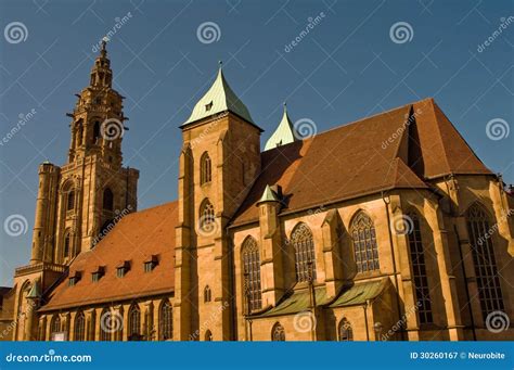 Church of Saint Kilian in Heilbronn, Germany Stock Image - Image of ...