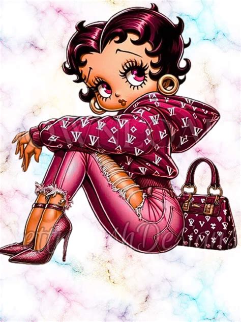 Pin by Marta Vetere on DIBUJOS LINDOS in 2025 | Betty boop art, Swag cartoon, Cartoon crazy