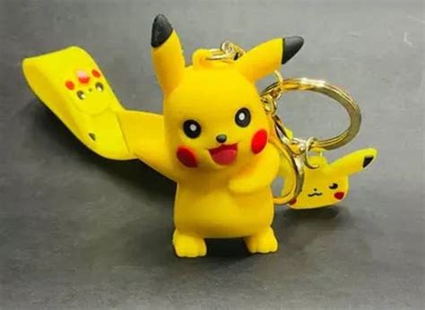 APNA KANHA Pokemon Pikachu 3D keychain for boys and girls (Pack Of 1 ...