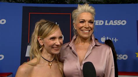 Hannah Waddingham & Juno Temple Reveal Jason Sudeikis Let Them Film ...