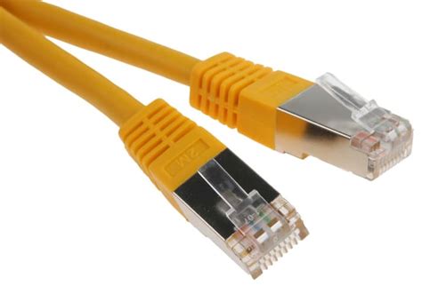 RND 765-00232 RND | RND RND 765, 2 m Cat6 Ethernet Cable, Yellow RJ45 ...
