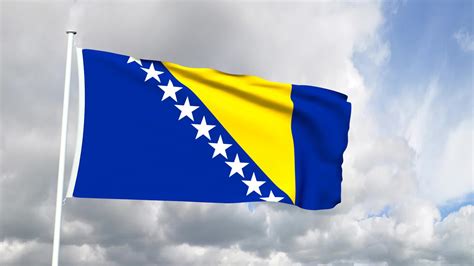Flag Of Bosnia And Herzegovina - RankFlags.com – Collection of Flags