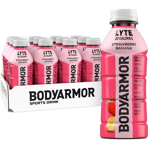 BODYARMOR LYTE Sports Drink Low-Calorie Sports Beverage, Strawberry ...
