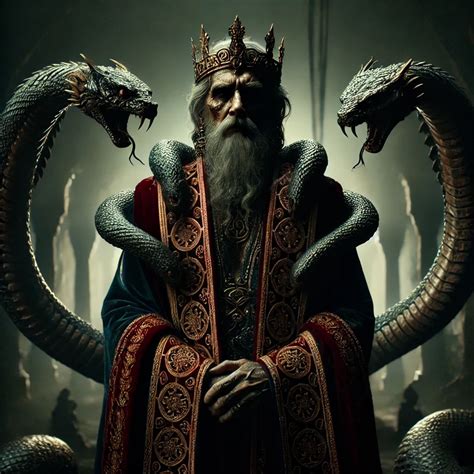 Zahhak: The Serpent-Shouldered King of Persian Mythology