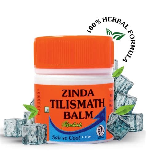 Discover the Power of Herbal Relief with Zinda Tilismath Balm - Your ...