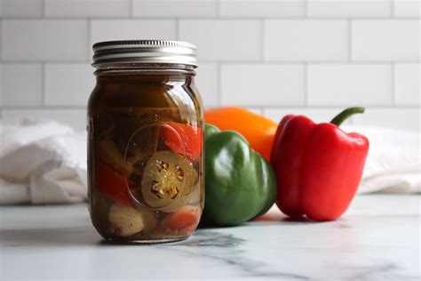 Marinated Peppers - Creative Canning
