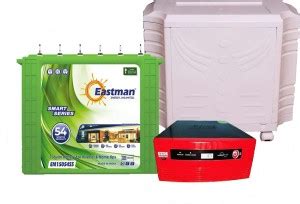 EASTMAN EM15054SS + Exide GQP 850 + Apple Trolley Tubular Inverter ...