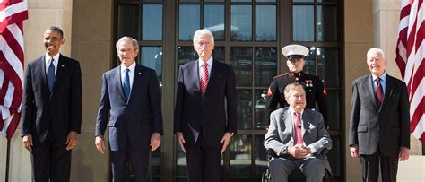 The five living U.S. presidents : pics