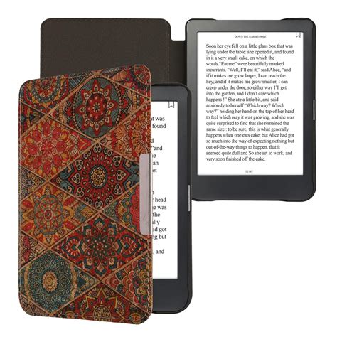 kwmobile Cork Case Compatible with Kobo Clara HD - Book Style ...