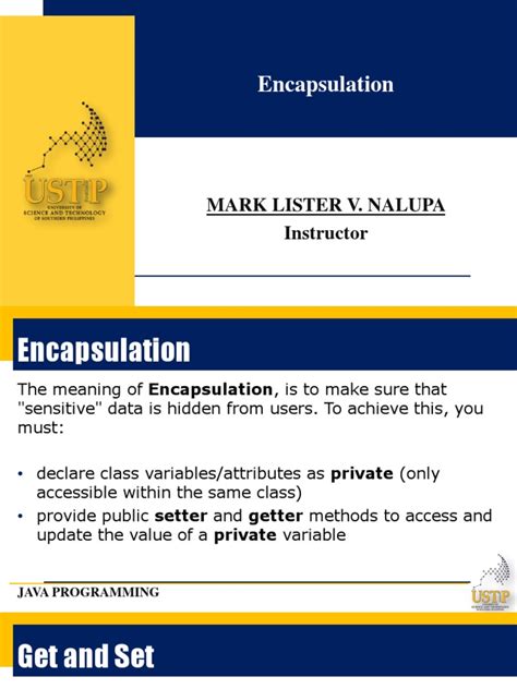 Image result for Encapsulation Computer Programming