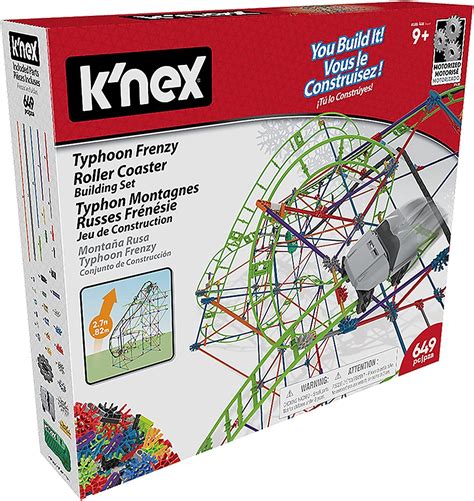 Buy K'Nex - Typhoon Frenzy Roller Coaster Building Set 649 pieces