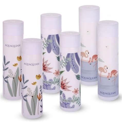 AQUAWARE Frosty Plastic Food Grade Fridge Round Multi IML Water Bottle ...