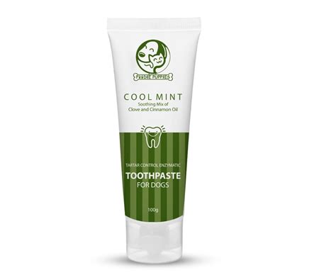 Foodie Puppies Dental Care Cool Mint Toothpaste for Dogs - 100g with ...