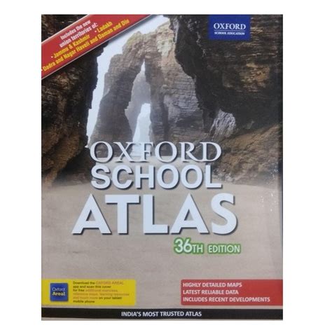 Oxford School Atlas (36th Latest Edition) (English Medium)