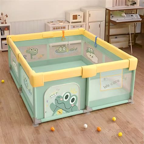 Foldable Baby Playpen - indoor Play Yard for Toddlers