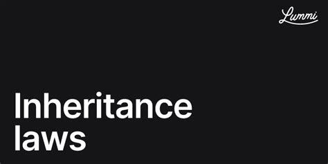 Laws of Inheritance Class 10 的图像结果