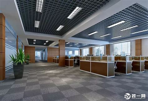 小型新中式办公室装修设计效果图_岚禾办公室设计
