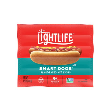 Lightlife Smart Dogs Vegan Hot Dogs - Auburn Opelika Delivery Service