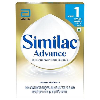 Buy Similac Advance Stage 1 Infant Formula, Up to 6 Months, 400g Box ...