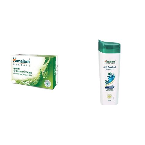 Buy Himalaya Herbals Neem And Turmeric Soap, 125Gm (Pack Of 4) And Anti ...