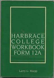 Buy Harbrace College Workbook: Form 12A Book Online at Low Prices in ...