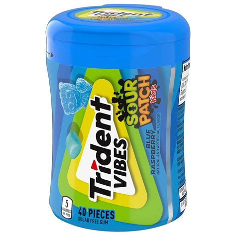 Trident Vibes SOUR PATCH KIDS Blue Raspberry India | Ubuy
