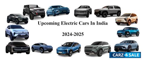 New Electric Cars Launching in India (2024-2025): Prices, Ranges, and Arrival Dates - Carz4Sale