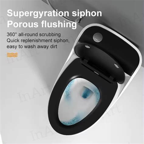 InArt Ceramic Rimless One-Piece Western Toilet/Water Closet/Commode wi ...