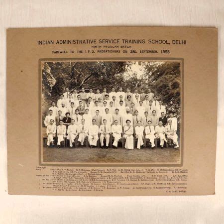 Paper Photograph of Indian Administrative Service Training School Delhi