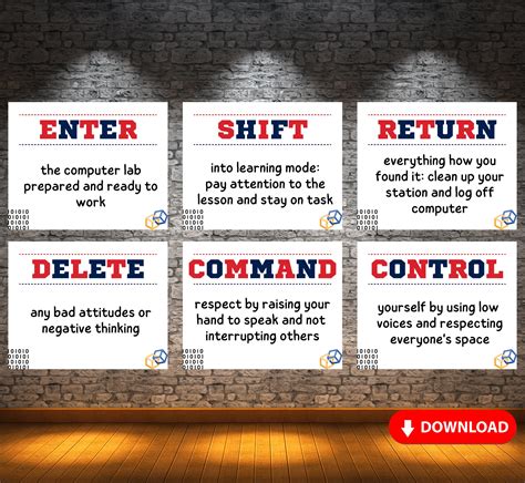 Computer Lab Decor 的图像结果