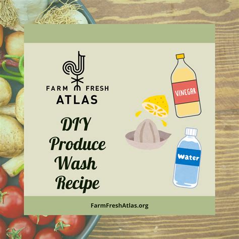 DIY Produce Wash - Farm Fresh Atlas