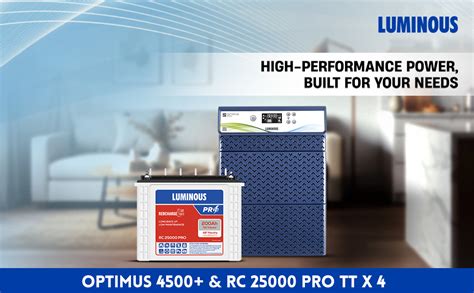 Luminous HKVA Inverter for Home, Office & Shop with Luminous Battery ...