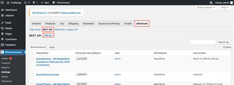 WooCommerce API Key 的图像结果