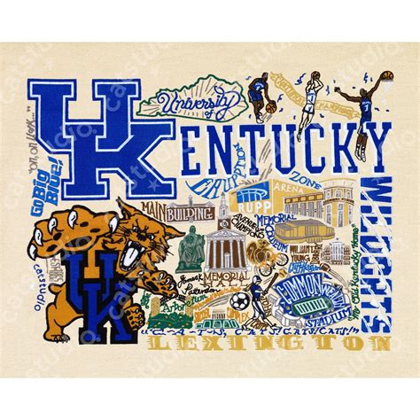 University of Kentucky Fine Art Print | Collegiate Collection by ...