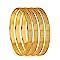 JFL - Jewellery for Less Golden One Gram Gold Plated Bangle Set For ...