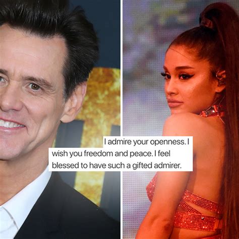 Jim Carrey And Ariana Grande Ariana Grande & Jim Carrey's Relationship