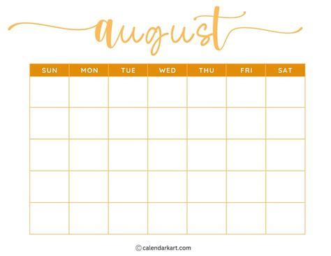 Example of Calendar 的图像结果