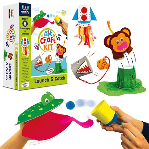 Webby DIY Art and Craft Launch and Catch Activity Kit – Webby Toys