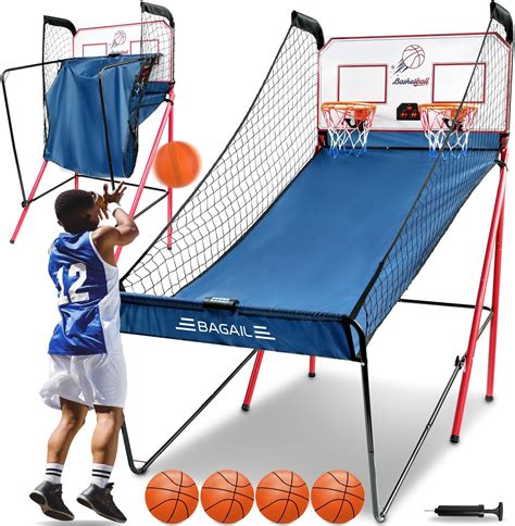 Amazon.com: BAGAIL Basketball Arcade Game, Electronic Basketball ...