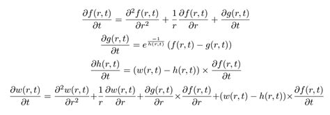 +Examples of Crank Nikolson Metho Implicit Method Using Finite Difference Method 的图像结果