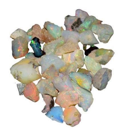 100% NATURAL ETHIOPIAN OPAL ROUGH 50.00 Cts. lot LOOSE GEMSTONES ...
